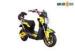 Cool Electric Sports Motorcycle Disc Oil Brake With Green Power Battery Operated