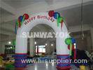 Rent Colourful Inflatable ArchWay Give Out Light For Holiday / Party