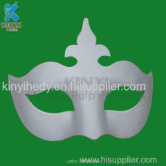 Delicate And Beautiful Fiber Molded Plup White Paper Masks