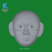 Delicate And Beautiful Fiber Molded Plup White Paper Masks