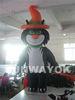 Outdoor Pumpkin Cat Holiday Air blown Inflatables For Chilren Playground