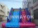 Newest Design Lane Commercial Inflatable Slide With Bouncers For Rent