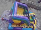 Well tailed Children Commercial Funny Inflatable Slide With Banner Pringting