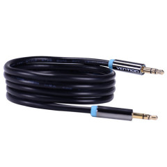 Gold male to male stereo car audio aux 3.5mm usb cable