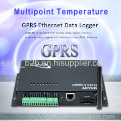 Multipoint Temperature GPRS Ethernet Data Logger