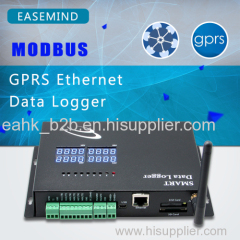 Multipoint Modbus GPRS Ethernet power meter data logger