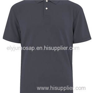 In stock Brand Mens Clothing100%Cotton Printed Polo T-Shirt