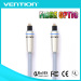 VENTION High Quality braid fiber optic cable ice blue