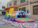 Exciting backyard blow up Obstacle Course With Jumping Bouncer Rental