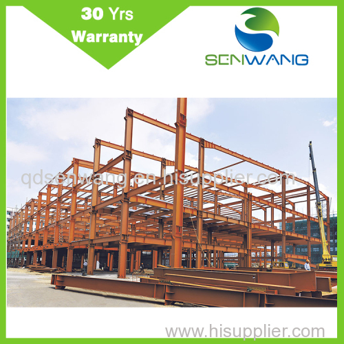 Prefabricated combinational cheap steel structure warehouse building