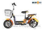 350W / 500W Adult Electric Bike Pedal 1:1 PAS Moped With Shocker Absorber