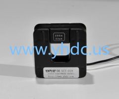 YHDC Split Core AC Current Transformer Permalloy Input:0-200A Output: 33mA Black