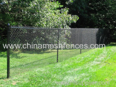 Vinyl Coated Commercial Chain Link Fence