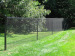 4' tall Residential Vinyl Coated Chain Link Fence