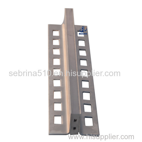 Aluminum movement joint for interior floor decoration