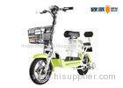 Max Loading 75kg Colorful Adult Electric Bike With Front Fork Shocker Absorber