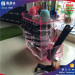 Custom fashionable colorful rotating acrylic lipstick display rack