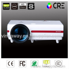 Compared with Taiwan&Japan projectors CRE beamer use high brightness LED light LCD projector 1280*768p