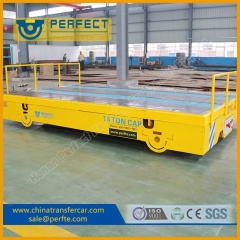 Supply material handling equipment of battery powered rail transfer car