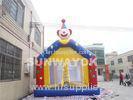 Logo Printed Clowns Commercial Indoor blow up bounce houses For CHildren