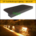 hardscape tread and riser light 12V led rail stone cap light led brick and stone hardscape lights led under step light