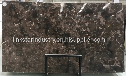 Natural China Dark Emperador Marble Slab Tile