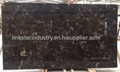 Natural China Dark Emperador Marble Slab Tile