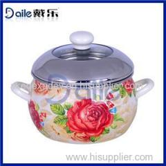 Enamelware Casserole Non-stick Cookware Set