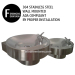 ADA Compliant Stainless Steel Wall Mount Drinking Fountain