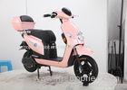 USB Charger Pink Electric Scooter For Girls SLA Battery With LCD Meter