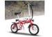 Colorful 48V 200W Folding Electric Bicycle With Front Rear Disc Brake