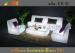 Colorful Lounge LED bar tables With 100v - 240V Lighting Table