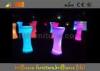 Glowing Cocktail Table LED Lighting Furniture For Outdoor / Indoor Use