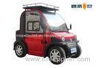 Four Wheel Electric Mini Car Double Seats Motor Power 3KW 60V 120AH