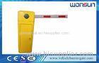 Yellow High Speed 0.6s Car Park Barriers Boom Barrier Gate For Highway