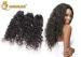 Professional Natural Black Hair Extensions Cambodian Virgin Hair Can Dye / Perm