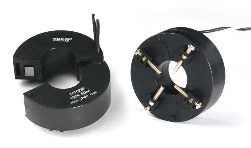 YHDC Manufacturer New Product Split Core Current Transformer Input:0-300A Output:80mA Black