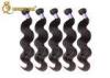 OEM / ODM Malaysian Double Drawn Human Hair Extensions Raw Unprocessed Virgin Hair