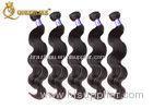 OEM / ODM Malaysian Double Drawn Human Hair Extensions Raw Unprocessed Virgin Hair