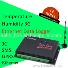 Temperature Humidity 3G Ethernet Data Logger