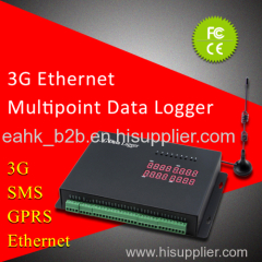 Temperature Humidity 3G Ethernet Data Logger