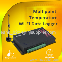 Multipoint Temperature Wi-Fi Data Logger