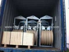 Five Sheaves Helicopter Stringing Blocks for 400KV transmission lines