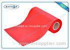 Red Non Woven Polypropylene Fabric Anti - Bacterial Customer Label