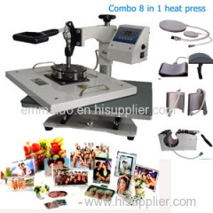 8 in1 combo Heat Press Machine