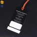 Sinicline custom holographic foil hang tags for garments