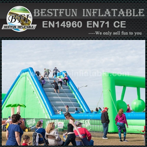 Insane 5K Inflatable Obstacle Course Finish Line