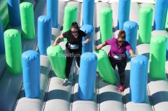 Insane 5K Inflatable Obstacle Course Finish Line