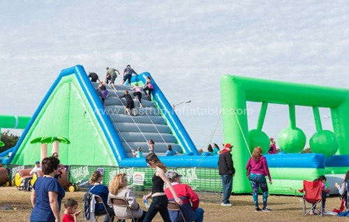 Insane 5K Inflatable Obstacle Course Finish Line