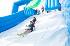 Insane Inflatable 5K Crash Course Obstacles